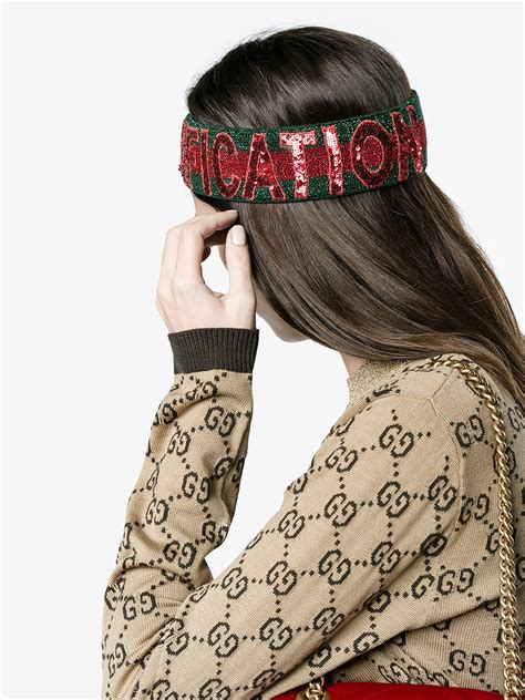 red and green gucci inspired headband|farfetch Gucci headbands.